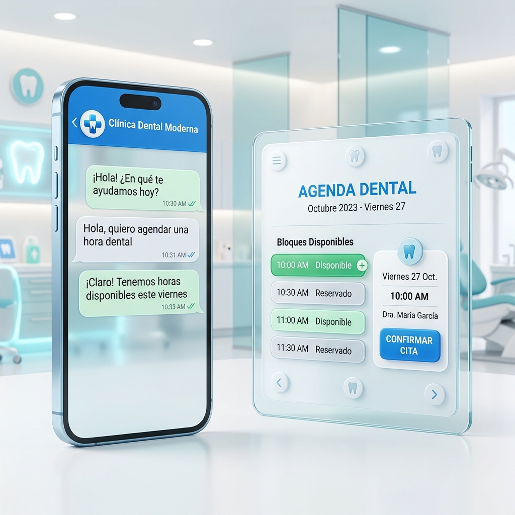 Agenda Online Dentalink y Agente IA WhatsApp